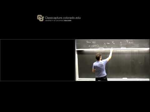Clay Cordova Lecture 3 on Intro to Supersymmetry