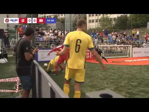 LITUANIA 2 VS 1 INDONESIA, PEREBUTAN PERINGKAT 3 ( HOMELESS WORLD CUP SEOUL KOREA 2024)