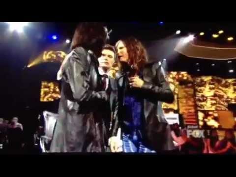 Joe Perry On American Idol (American Idol Contestants Sing Happy Birthday To Steven Tyler)
