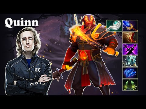 Quinn - Ember Spirit Midlane vs Arteezy Faceless Void | Dota 2 7.30e Gameplay