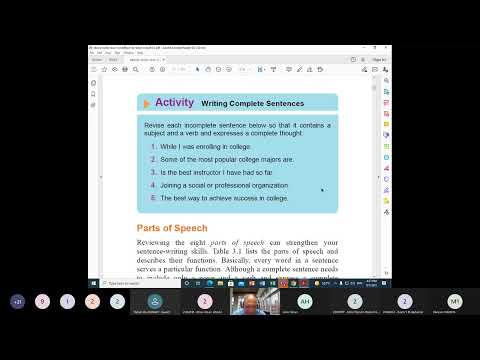 EL117 Writing Fundamentals