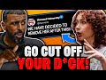 Woke College Girl MELTS DOWN After Myron Gaines TEARS HER APART In Front Of Her Whole School