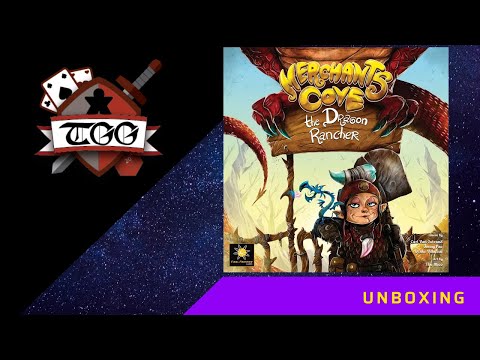 Merchant Cove The Dragon Rancher Board Game Unboxing