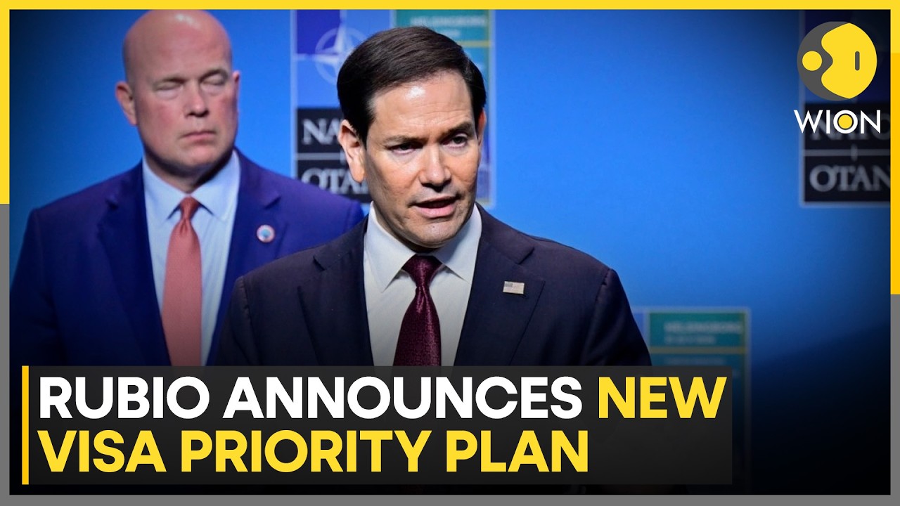 India-US Business Ties Get Visa Boost; Rubio Pushes New Visa Scheduling System | WION NEWS