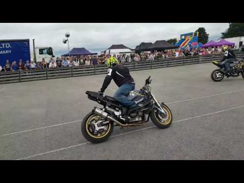 Two brothers racing team at Parson Drove show