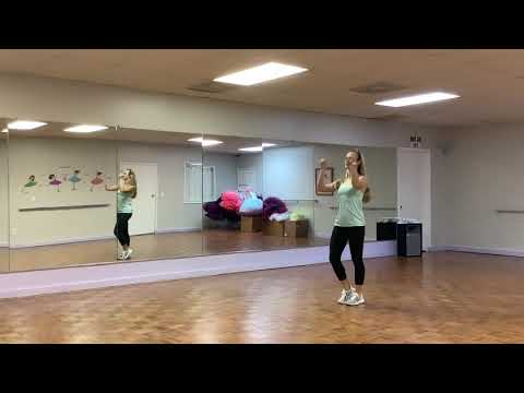 Step by step line dancing moves to “Achy Breaky Heart”.