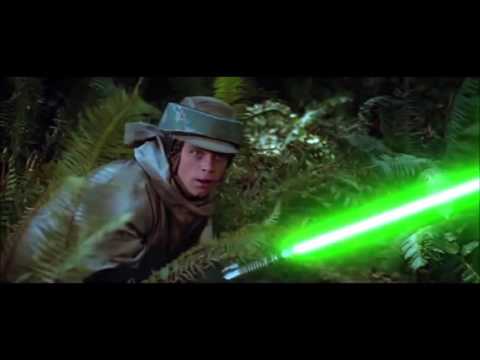 Luke Dispatches A Scout Trooper