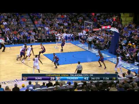 Kevin Durant Highlights Suns vs. Thunder 12.14.2014 - 23 Points, 2 Assists