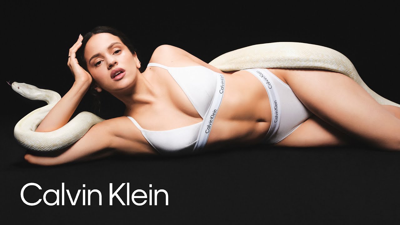 Rosalía Stars in Calvin Klein's Bold Fall 2025 Underwear Campaign