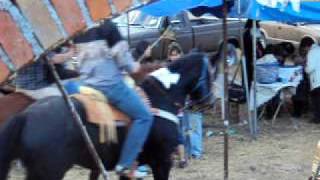 preview picture of video 'rodeo en el jaral villanueva zac 'lienzo charro jose torres' 2009'