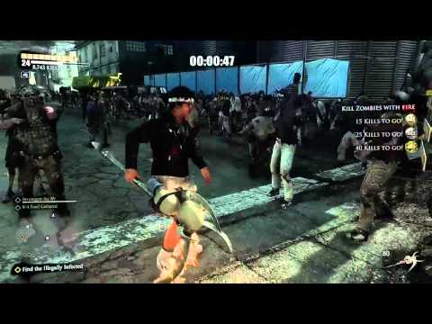 Dead Rising 3 - Burn Baby Burn Survival Training Gold Medal