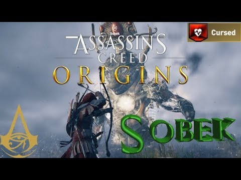 Assassin's Creed Origins Trial of Sobek - Cursed - Hard - LEGENDARY SCEPTER!