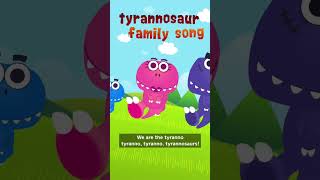 Tyrannosaurus family song #Dinosaur #songs #T-Rex #NurseryRhymes #forKids #REDMON