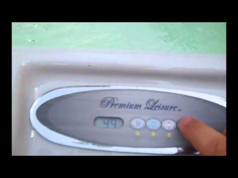 ES14 Premium Leisure Swim Spa Control Panel Operation