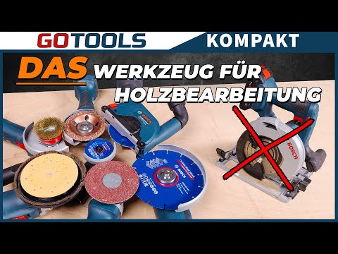 Winkelschleifer für Holz? Was du unbedingt wissen musst