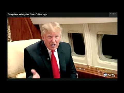 Donald Trump on Brooke Mueller and Charlie Sheen