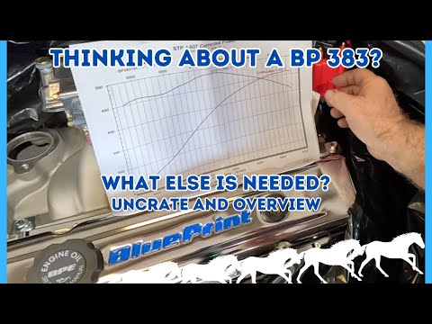WHAT ELSE DO YOU NEED TO FINISH A BLUEPRINT 383 CRATE ENGINE?