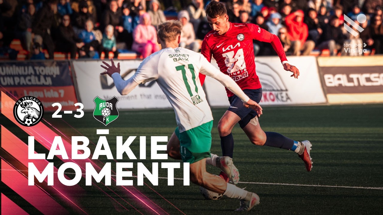 FS Jelgava vs FK Auda Highlights