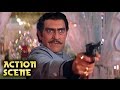 Amrish Puri KILLS Anupam Kher Action Scene Aaj Ka Arjun Amitabh Bachchan Jaya Prada HD