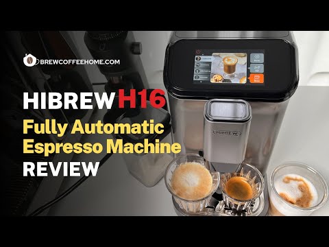 HiBrew H16 Fully Automatic Espresso Machine Review #hibrew #espressomachine