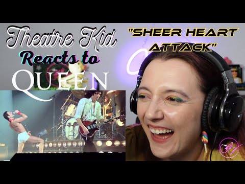Theatre Kid PRIDE Month Reaction to Queen: Sheer Heart Attack - Live in Montreal | Freddie Mercury