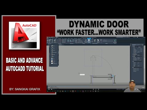 WORKING WITH DYNAMIC DOOR IN PLAN