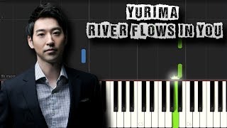 Yiruma, (이루마) - River Flows in You - Piano Tutorial Synthesia - PDF Sheet Music (Download MIDI)