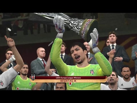 PES 2015 - Beşiktaş Vs FC Schalke 04 | Final UEFA Europa League Full HD