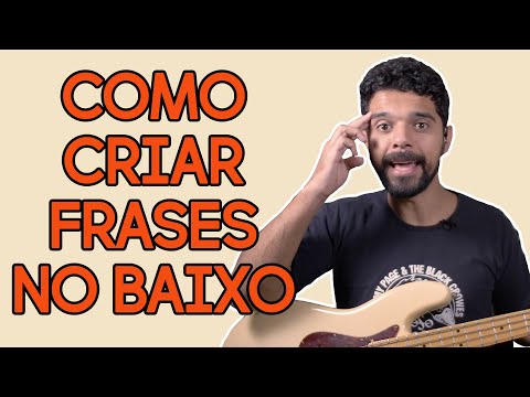 Como criar FRASES no BAIXO!?