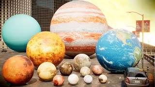 Download lagu Solar System Size in City | Solar System Size Comparison 3D mp3 Download lagu Solar System Size in City | Solar System Size Comparison 3D mp3