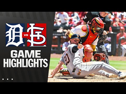 Tigers vs. Cardinals Game Highlights (5/21/25) | MLB Highlights