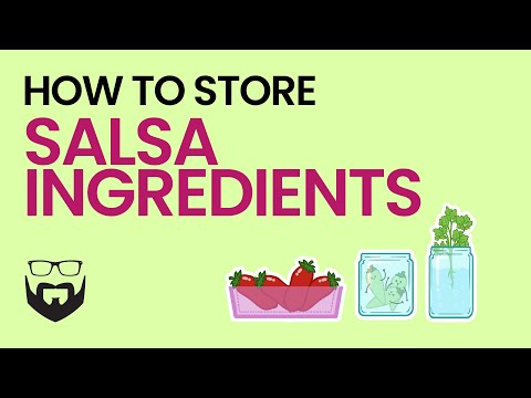 How to Store Salsa Ingredients