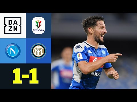 Rekordtorschütze Mertens schießt Neapel ins Finale: Neapel - Inter Mailand 1:1 | Coppa Italia | DAZN