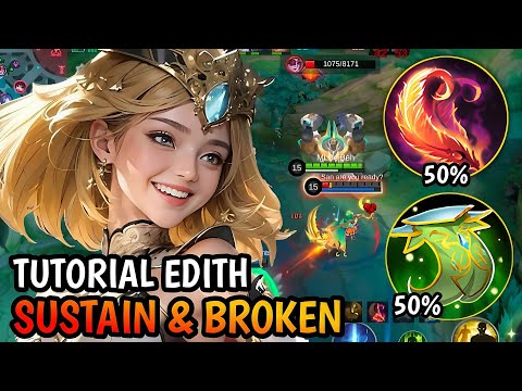 MAKNYOSS! INI DIA EDITH BUILD ROBOT KESETRUM MODE NGECARRY TIM|MLBB