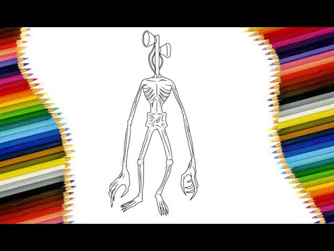 Видео как рисовать сиреноголового