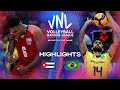🇨🇺 CUB vs. 🇧🇷 BRA - Highlights | Week 1 | Men's VNL 2024