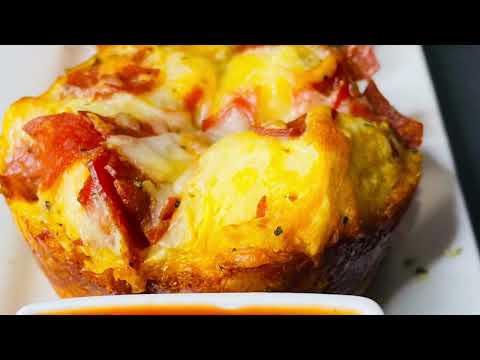 Quick and easy Pizza Muffins