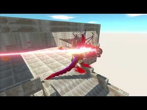 Flash Godzilla-T-Rex Death Climb - Animal Revolt Battle Simulator arbs (copy)