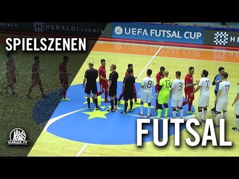 Araz Naxcivan - Hamburg Panthers (Eliterunde, UEFA Futsal Cup 2016) - Spielszenen | ELBKIC...