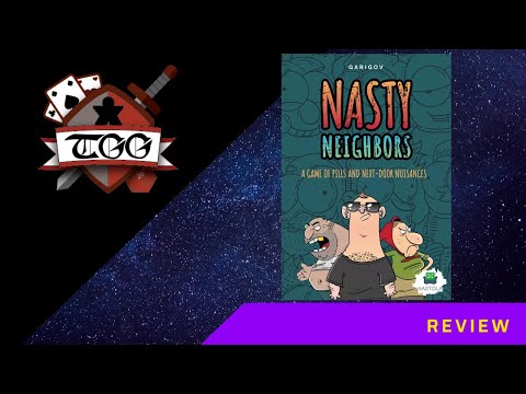 Nasty Neighbors Board Game Review