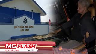 Download lagu Lelaki Pandu Bas Sebelah Tangan Dicekup Polis #MGFlash mp3