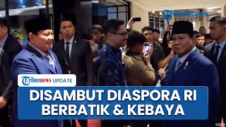 Momen Diaspora Indonesia Sambut Hangat Kedatangan Presiden Prabowo di Gyeongju