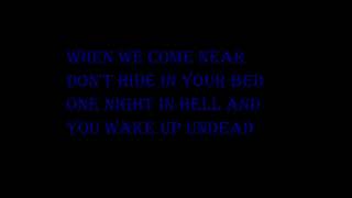 Powerwolf - Dead Boys Don&#39;t Cry - Lyrics Video