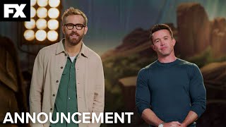 Welcome to Wrexham Announcement with Rob McElhenney and Ryan Reynolds | FX video
