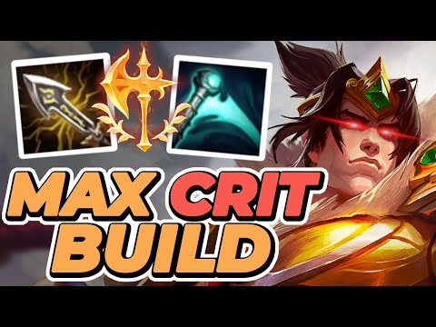 MAX CRIT BUILD! - GAREN TOP - League of Legends