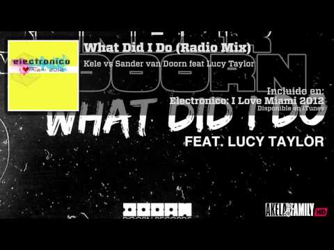 Kele vs Sander van Doorn feat Lucy Taylor - What Did I Do (Radio Mix)