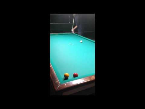 Andrea Manzato Biliardo - accosto di massè a tre sponde