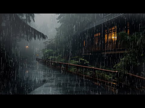Rain Sounds For Sleeping - 99% Instantly Fall Asleep With Rain And Thunder Sound At Night, ASMR #126