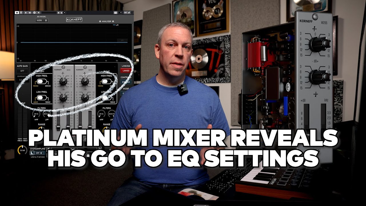 Platinum Mixer Dan Korneff Shares His EQ Settings