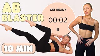 10 minute AB SHREDDER | Real Time Workout With Me